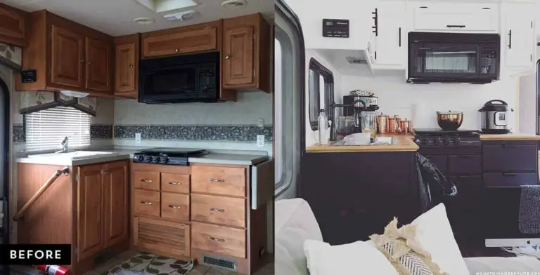 20 Incredible RV Camper Interior Renovations - Before & After • The ...