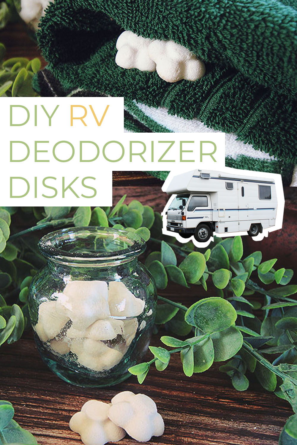 How to Make RV Deodorizer Disks for Smelly-Free RV Closets • The ...