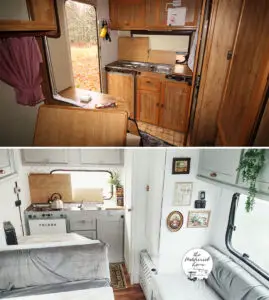 20 Incredible RV Camper Interior Renovations - Before & After • The ...